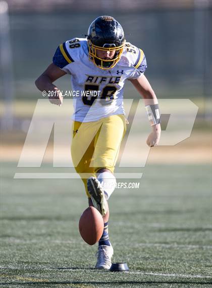 Thumbnail 3 in Evergreen vs. Rifle (CHSAA 3A 1st Round Playoffs) photogallery.