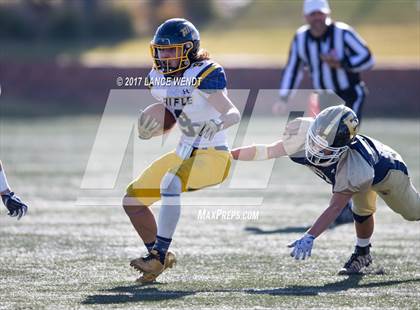 Thumbnail 3 in Evergreen vs. Rifle (CHSAA 3A 1st Round Playoffs) photogallery.
