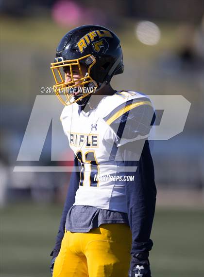 Thumbnail 1 in Evergreen vs. Rifle (CHSAA 3A 1st Round Playoffs) photogallery.
