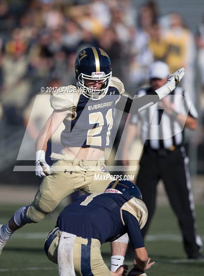 Thumbnail 3 in Evergreen vs. Rifle (CHSAA 3A 1st Round Playoffs) photogallery.