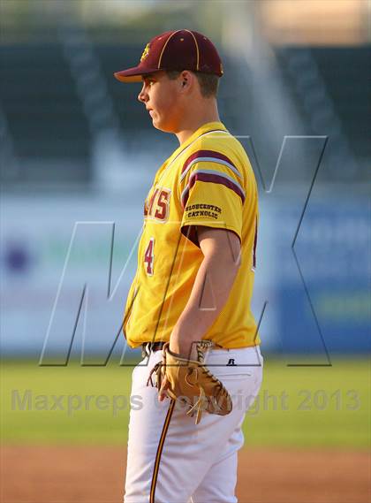 Thumbnail 1 in Gloucester Catholic vs. St. Joseph Regional photogallery.