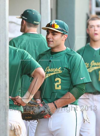 Thumbnail 3 in Gloucester Catholic vs. St. Joseph Regional photogallery.