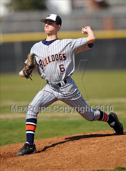 Thumbnail 3 in Trinity Christian vs. McKinney North (Carrollton Diamond Classic) photogallery.