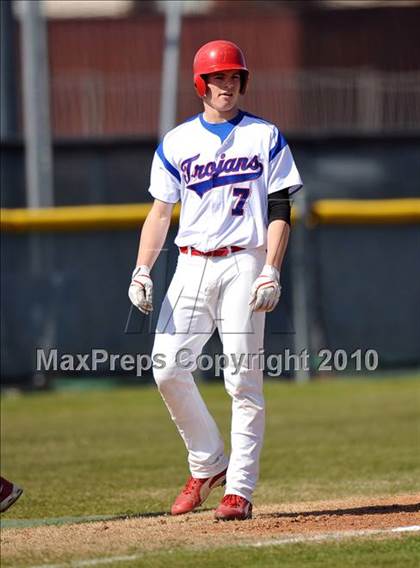 Thumbnail 2 in Trinity Christian vs. McKinney North (Carrollton Diamond Classic) photogallery.