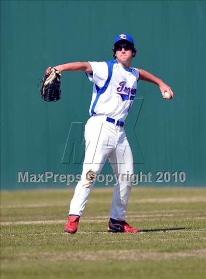 Thumbnail 1 in Trinity Christian vs. McKinney North (Carrollton Diamond Classic) photogallery.