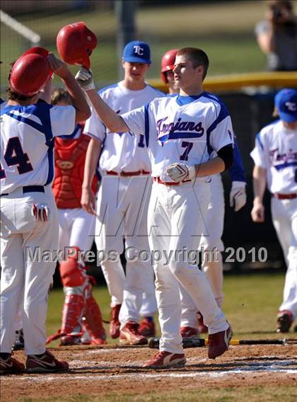 Thumbnail 1 in Trinity Christian vs. McKinney North (Carrollton Diamond Classic) photogallery.