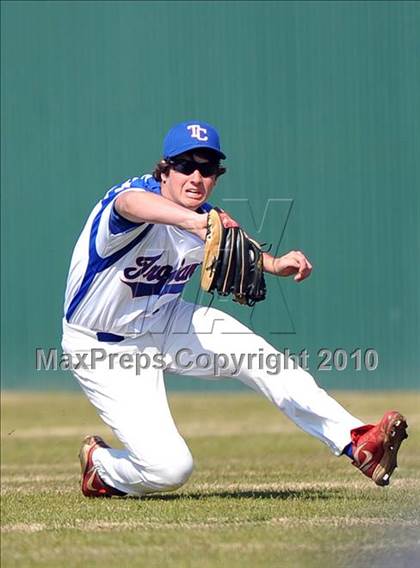Thumbnail 2 in Trinity Christian vs. McKinney North (Carrollton Diamond Classic) photogallery.