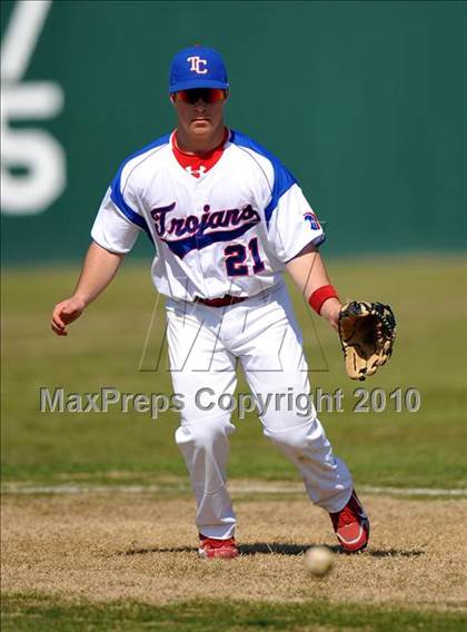 Thumbnail 1 in Trinity Christian vs. McKinney North (Carrollton Diamond Classic) photogallery.