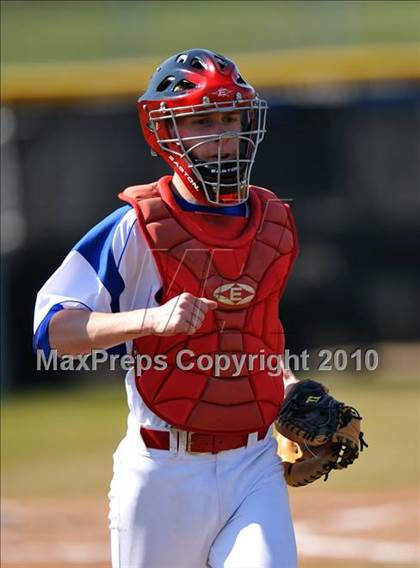 Thumbnail 3 in Trinity Christian vs. McKinney North (Carrollton Diamond Classic) photogallery.