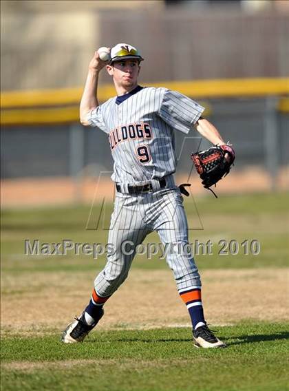Thumbnail 2 in Trinity Christian vs. McKinney North (Carrollton Diamond Classic) photogallery.