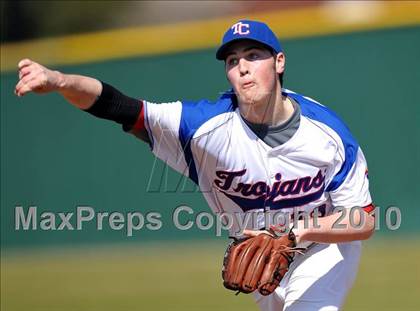 Thumbnail 1 in Trinity Christian vs. McKinney North (Carrollton Diamond Classic) photogallery.