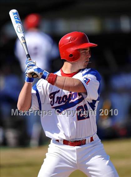 Thumbnail 2 in Trinity Christian vs. McKinney North (Carrollton Diamond Classic) photogallery.