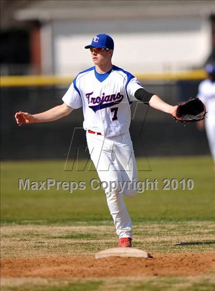Thumbnail 2 in Trinity Christian vs. McKinney North (Carrollton Diamond Classic) photogallery.