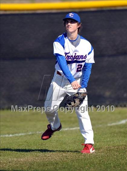 Thumbnail 1 in Trinity Christian vs. McKinney North (Carrollton Diamond Classic) photogallery.