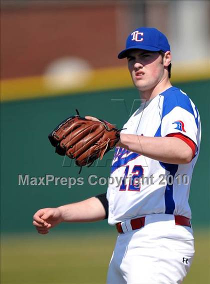 Thumbnail 2 in Trinity Christian vs. McKinney North (Carrollton Diamond Classic) photogallery.
