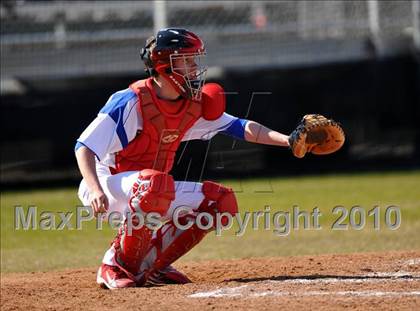 Thumbnail 1 in Trinity Christian vs. McKinney North (Carrollton Diamond Classic) photogallery.