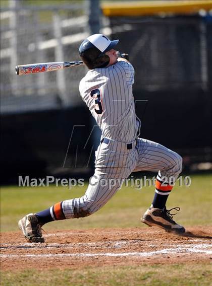 Thumbnail 3 in Trinity Christian vs. McKinney North (Carrollton Diamond Classic) photogallery.