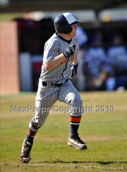 Thumbnail 2 in Trinity Christian vs. McKinney North (Carrollton Diamond Classic) photogallery.