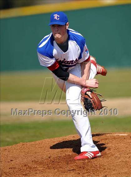 Thumbnail 2 in Trinity Christian vs. McKinney North (Carrollton Diamond Classic) photogallery.