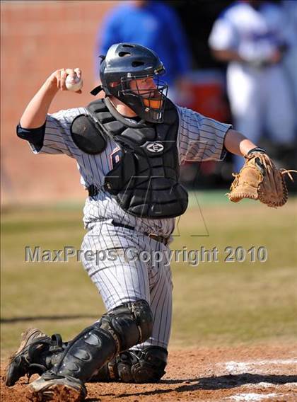 Thumbnail 3 in Trinity Christian vs. McKinney North (Carrollton Diamond Classic) photogallery.