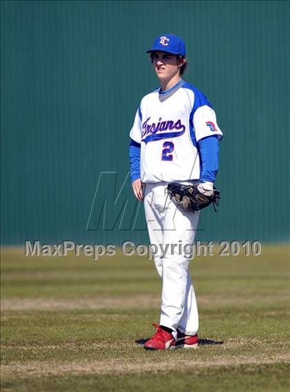 Thumbnail 3 in Trinity Christian vs. McKinney North (Carrollton Diamond Classic) photogallery.
