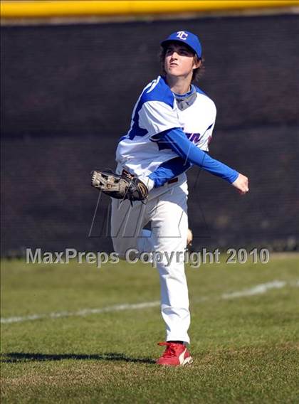 Thumbnail 3 in Trinity Christian vs. McKinney North (Carrollton Diamond Classic) photogallery.