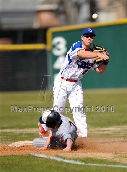 Thumbnail 3 in Trinity Christian vs. McKinney North (Carrollton Diamond Classic) photogallery.