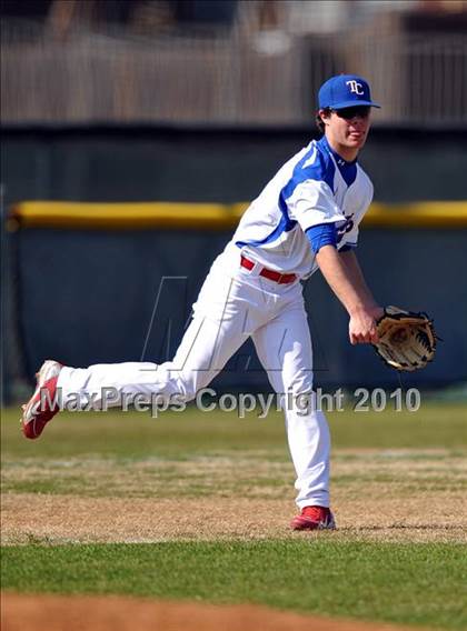 Thumbnail 1 in Trinity Christian vs. McKinney North (Carrollton Diamond Classic) photogallery.