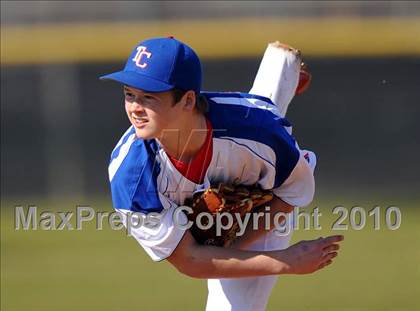 Thumbnail 3 in Trinity Christian vs. McKinney North (Carrollton Diamond Classic) photogallery.