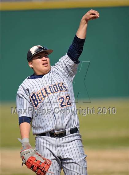 Thumbnail 2 in Trinity Christian vs. McKinney North (Carrollton Diamond Classic) photogallery.