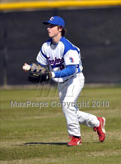 Thumbnail 2 in Trinity Christian vs. McKinney North (Carrollton Diamond Classic) photogallery.