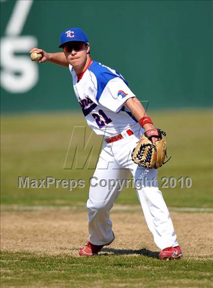 Thumbnail 3 in Trinity Christian vs. McKinney North (Carrollton Diamond Classic) photogallery.