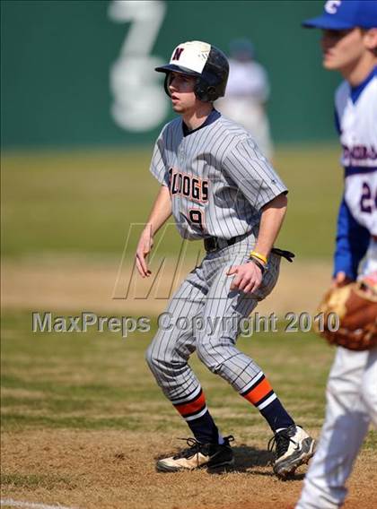 Thumbnail 1 in Trinity Christian vs. McKinney North (Carrollton Diamond Classic) photogallery.