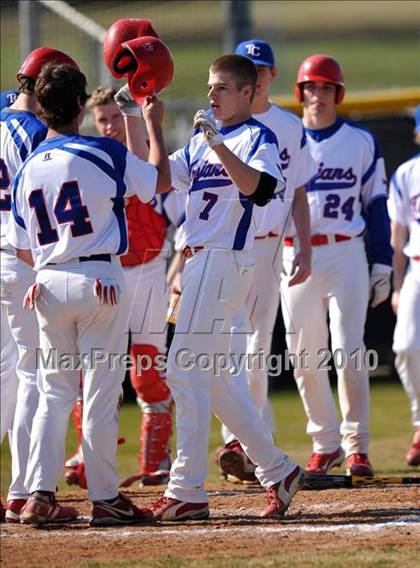 Thumbnail 2 in Trinity Christian vs. McKinney North (Carrollton Diamond Classic) photogallery.