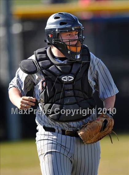 Thumbnail 3 in Trinity Christian vs. McKinney North (Carrollton Diamond Classic) photogallery.