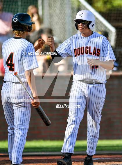 Thumbnail 2 in Galena @ Douglas (5A Northern Region Playoff) photogallery.