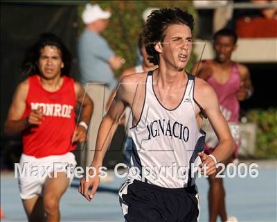 Thumbnail 1 in CIF State Championships - 3200m Run (Boys - Saturday) photogallery.
