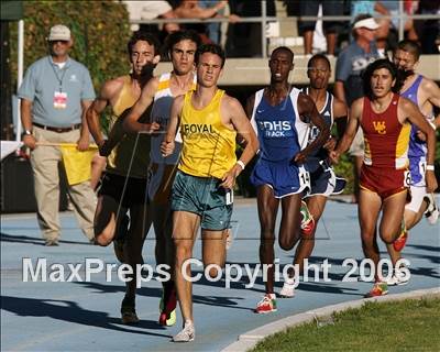 Thumbnail 1 in CIF State Championships - 3200m Run (Boys - Saturday) photogallery.