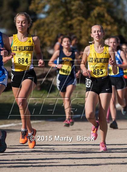 Thumbnail 3 in CIF Cross Country Championships (D5 Girls Race) photogallery.