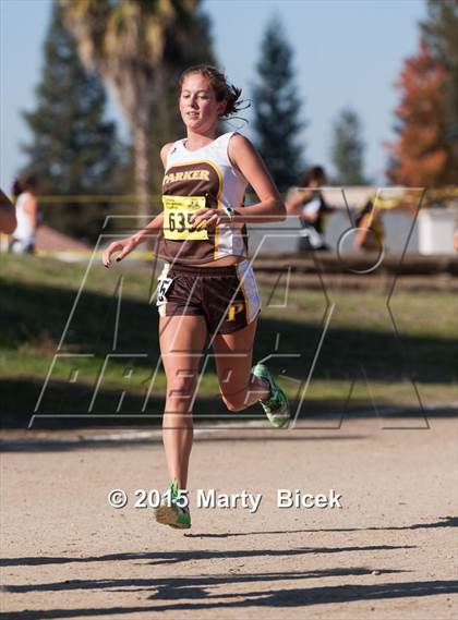 Thumbnail 3 in CIF Cross Country Championships (D5 Girls Race) photogallery.