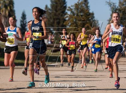 Thumbnail 3 in CIF Cross Country Championships (D5 Girls Race) photogallery.