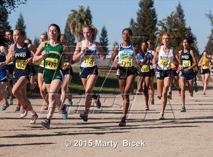 Thumbnail 1 in CIF Cross Country Championships (D5 Girls Race) photogallery.