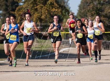 Thumbnail 3 in CIF Cross Country Championships (D5 Girls Race) photogallery.