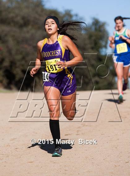 Thumbnail 1 in CIF Cross Country Championships (D5 Girls Race) photogallery.