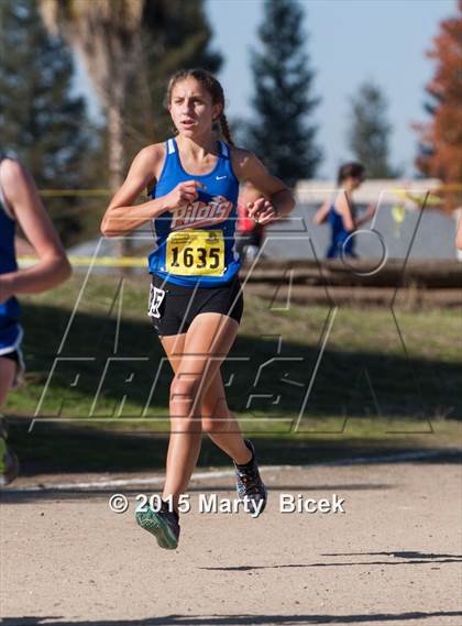 Thumbnail 3 in CIF Cross Country Championships (D5 Girls Race) photogallery.