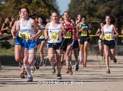 Thumbnail 3 in CIF Cross Country Championships (D5 Girls Race) photogallery.