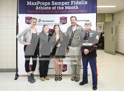 Thumbnail 2 in Marines H.S. Female Athlete of the Month -  Katherine Hutter  photogallery.