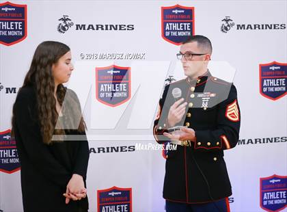 Thumbnail 1 in Marines H.S. Female Athlete of the Month -  Katherine Hutter  photogallery.