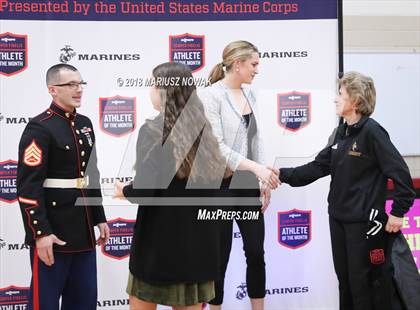 Thumbnail 1 in Marines H.S. Female Athlete of the Month -  Katherine Hutter  photogallery.
