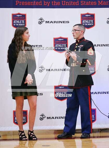 Thumbnail 2 in Marines H.S. Female Athlete of the Month -  Katherine Hutter  photogallery.